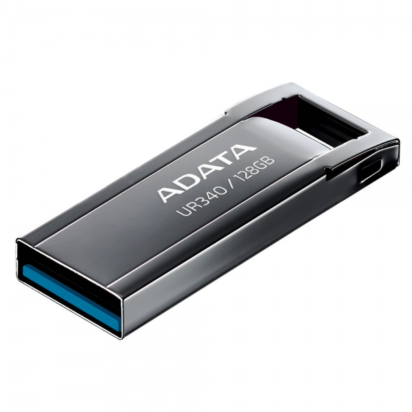 USB накопитель ADATA UR340 AROY-UR340-128GBK USB 3.2 128GB Gen1, Black, Retail