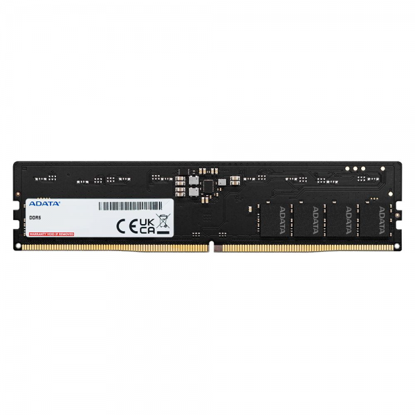 Модуль памяти ADATA 8GB DDR5 5600 U-DIMM CL46-45-45, 1.1V, 288-Pin, On-Die ECC (AD5U56008G-S)