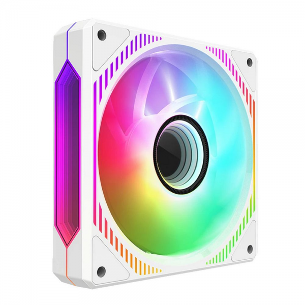 Вентилятор в корпус Cooling Fan 120x120x25mm, DC 12V, 800-2000R.P.M.10%, 61.5CFM 10%, 6-35dB(A) 10%, Hydraulic, ARGB
