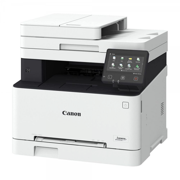 Canon i-Sensys MF655Cdw А4, МФУ, лазерное, цветное, 21стр/мин, 1200dpi, 800МГц, 1024Мб, 50АПД, 250+50, WiFi/AirPrint/USB/Ethernet, 1350стр/картридж, (5158C004)