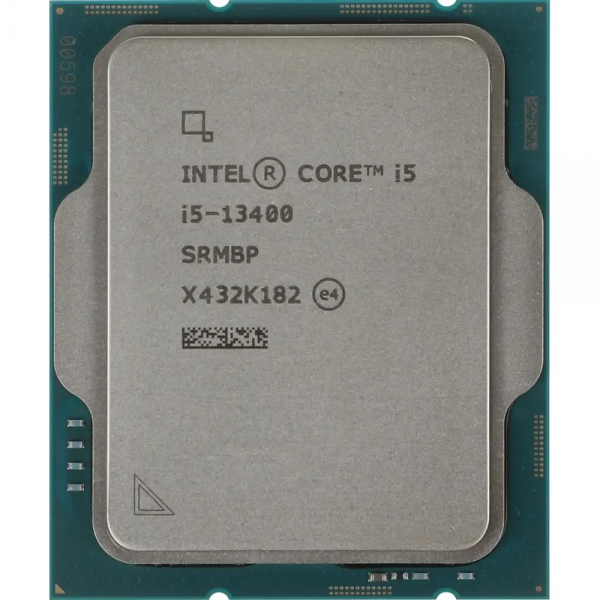Центральный Процессор Intel Core i5-13400 OEM (Raptor Lake, Intel 7, C10(4EC/6PC)/T16, Base 1,80GHz(EC), Performance Base 2,50GHz(PC), Turbo 4,60GHz, Max Turbo 4,60GHz, UHD 730, L2 9.5Mb, Cache 20Mb, Base TDP 65W, Turbo TDP 154W, S1700)
