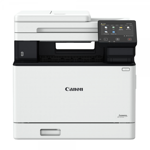 Canon i-Sensys Colour MF752Cdw А4, МФУ, лазерное, цветное, 33стр/мин, 1200dpi, 1200МГц, 1024Мб, 50АПД, WiFi/Bluetooth/AirPrint/USB/Ethernet, 2100стр/картридж, (5455C012)