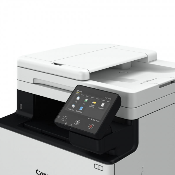 Canon i-Sensys Colour MF752Cdw А4, МФУ, лазерное, цветное, 33стр/мин, 1200dpi, 1200МГц, 1024Мб, 50АПД, WiFi/Bluetooth/AirPrint/USB/Ethernet, 2100стр/картридж, (5455C012)