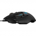 Мышь игровая Logitech G502 Hero16K черная, оптическая (Hero25K) , 100-25600dpi, 1мс, USB 2.1м, 11 кнопок (2 механика), RGB подсветка, утяжелители, под правую руку