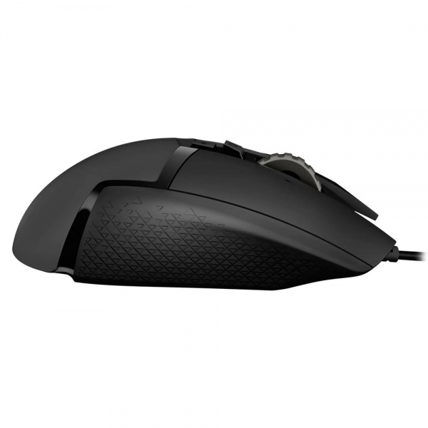 Мышь игровая Logitech G502 Hero16K черная, оптическая (Hero25K) , 100-25600dpi, 1мс, USB 2.1м, 11 кнопок (2 механика), RGB подсветка, утяжелители, под правую руку