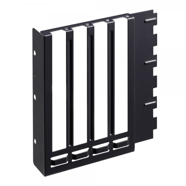 Корпус XPG STARKER BLACK (STARKER-BKCWW) (Midi-Tower, черный, TG, 120mm ARGB fan + 120mm fan)