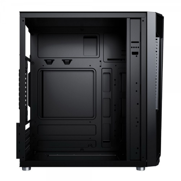 Корпус ACD Coffre 104G mATX, Black, CPU 140mm, VGA 245mm, PSU 285mm, 2x3.5INT, 1x2.5INT, 2xUSB 2.0, 1xUSB 3.0, HD Audio, w/o FAN, w/o PSU, TG