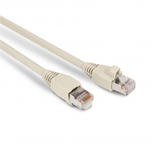 Кабельная сборка Hyperline Hyperline PC-LPM-STP-RJ45-RJ45-C6a-3M-LSZH-GY Патч-корд U/FTP, экранированный, Cat.6a