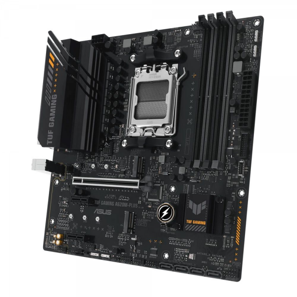 Материнская плата ASUS TUF GAMING A620M-PLUS AM5 mATX 4xDDR5 PCIEx16 2xPCIEx1 2xM.2 2xDP HDMI 2.5GLAN
