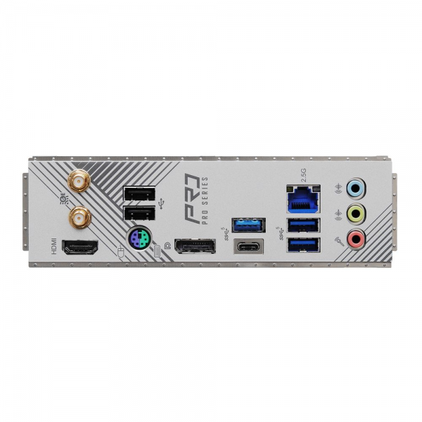 Материнская плата ASRock RTL B760M PRO RS/D4 WIFI, Socket 1700, Intel®B760, 4xDDR4-3200, HDMI+DP, 2xPCI-Ex16, 1xPCI-Ex1, 4xSATA3(RAID0/1/5/10), 2xM.2, 8 Ch Audio, 1x2.5GLan, WiFi, (2+4)xUSB2.0, (3+2)xUSB3.2, (1+1)xUSB3.2 Type-C™, ATX, 1xPS/2, RTL {}