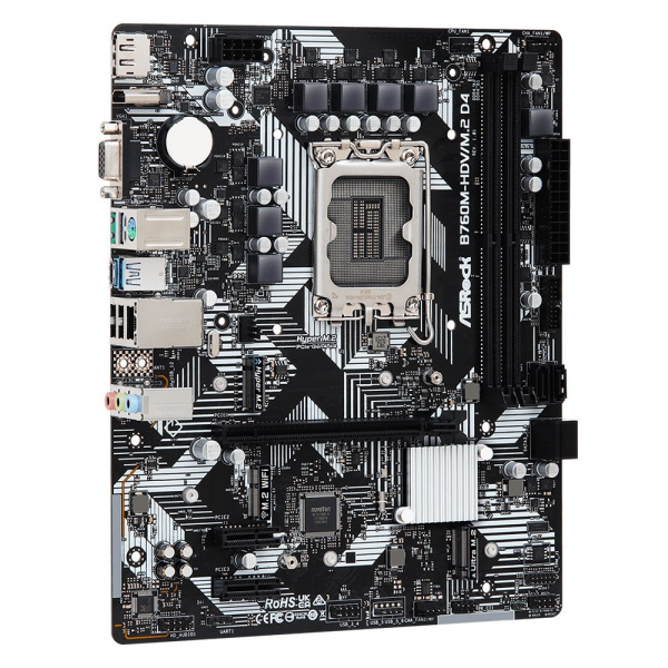 Материнская плата ASRock B760M-HDV/M.2 D4, RTL