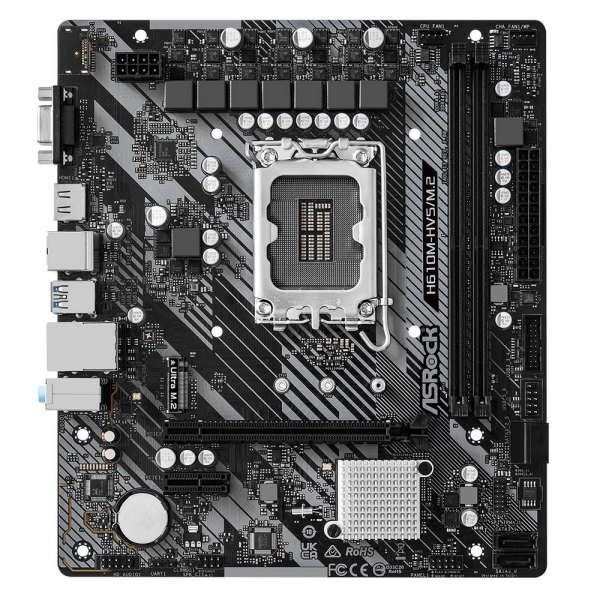 Материнская плата ASRock H610M-HVS/M.2 R2.0, RTL