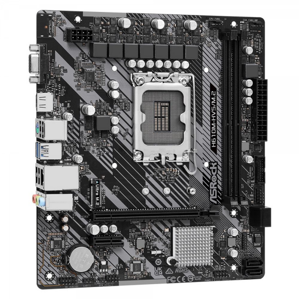 Материнская плата ASRock H610M-HVS/M.2 R2.0, RTL