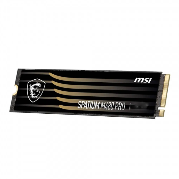 Твердотельный накопитель SSD MSI 2TB PCIe 4.0 NVMe M.2 SPATIUM M480 PRO