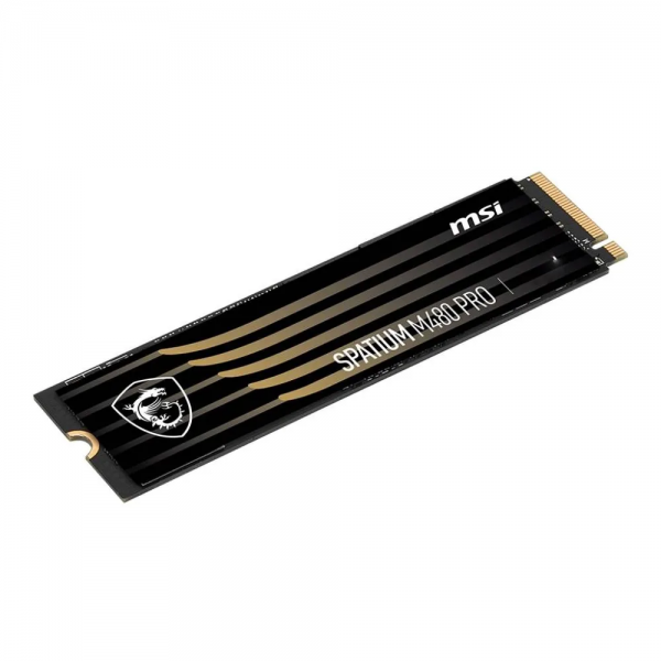 Твердотельный накопитель SSD MSI 2TB PCIe 4.0 NVMe M.2 SPATIUM M480 PRO