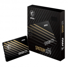 Твердотельный накопитель SSD MSI 480GB SATA 2.5” SPATIUM S270