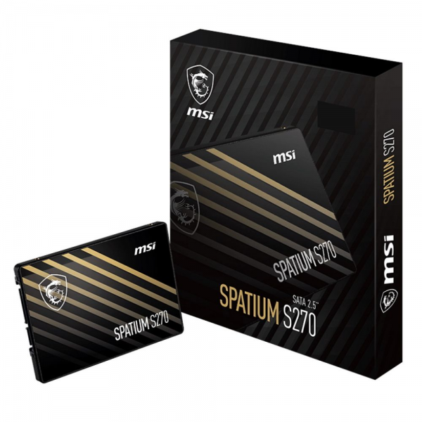Твердотельный накопитель SSD MSI 480GB SATA 2.5” SPATIUM S270