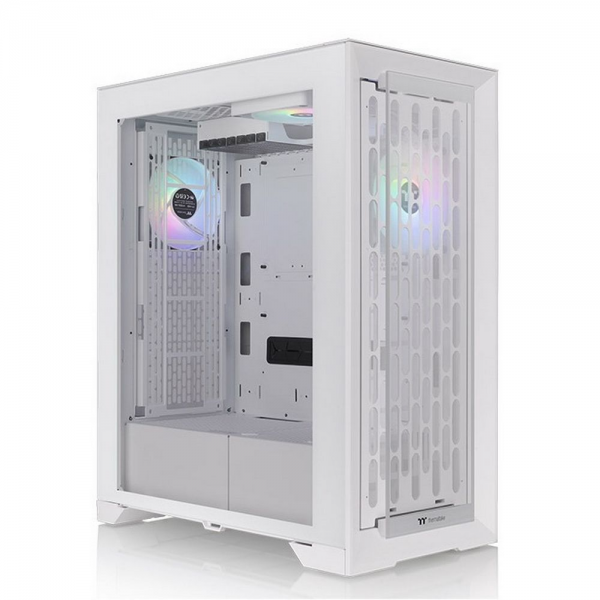 Корпус Thermaltake CA-1X8-00F6WN-01 CTE T500 TG ARGB Snow/White/Win/SPCC/Tempered Glass*2/CT140 ARGB Fan*3/Brown Box