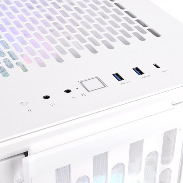Корпус Thermaltake CA-1X8-00F6WN-01 CTE T500 TG ARGB Snow/White/Win/SPCC/Tempered Glass*2/CT140 ARGB Fan*3/Brown Box