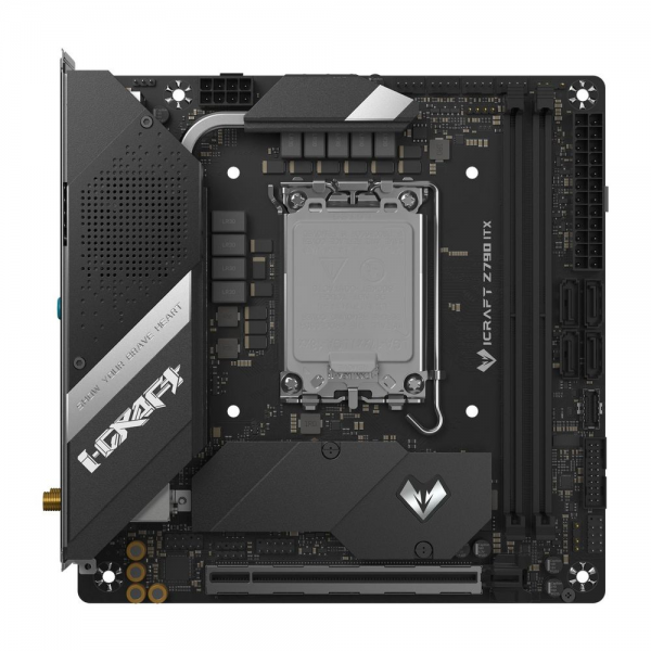 Материнская плата Maxsun MS-iCraft Z790ITX WIFI Z790, LGA1700, 2*DDR5, 1*PCIEx16, 2*M.2, 6*USB3.2Gen1, 7*USB2.0, 4*SATA3.0, 2.5G, DP, HDMI, Mini-ITX, RTL