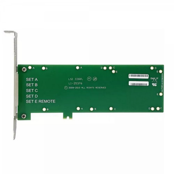 Панель для установки резервного питания Broadcom BBU-BRACKET-05 ( L1-25376-01 / L3-25376-00A / 01-23576-02 ) панель для установки BBU07, BBU08, BBU09, CVM01, CVM02, CVPM02, CVPM05 в PCI-слот (для контроллеров серий MegaRAID 9260, 9271, 9361, 9380, 9460,