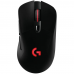 Мышь игровая Logitech G703 Lightspeed черная, сенсор 100-25600dpi (Hero25K), беспроводная 2.4GHz + USB 1,8м, 5 программируемых кнопок + колесо прокрутки, RGB-подсветка, под правую руку