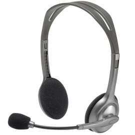Гарнитура Logitech H111 1 x 3.5мм, кабель 1.8м (057340)