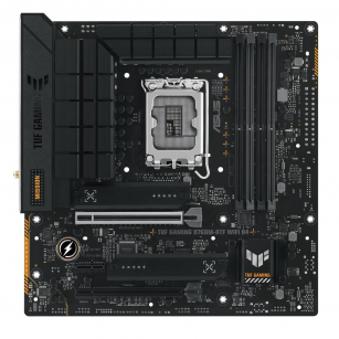 Материнская плата ASUS TUF GAMING B760M-BTF WIFI D4 LGA1700 mATX 4xDDR4 2xPCIEx16 PCIEx1 3xM.2 3xUSB-C DP HDMI 2.5GLAN Wi-Fi 6