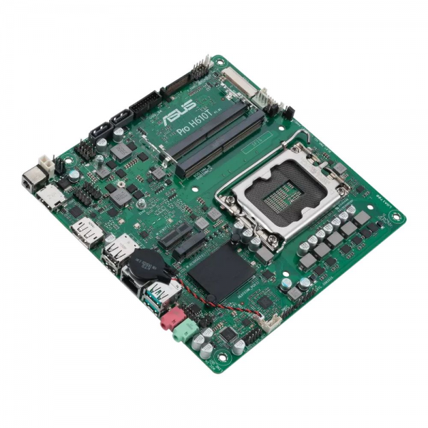 Материнская плата ASUS PRO H610T-CSM LGA1700 mini-ITX 2xDDR5 M.2 DP HDMI GLAN