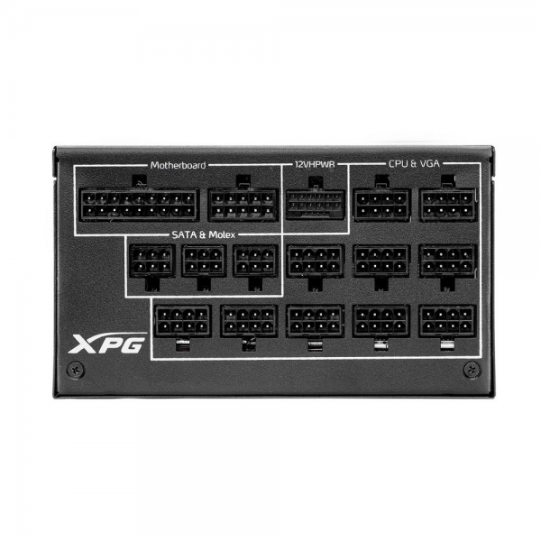 Блок питания XPG CYBERCORE II 1000W 80+ Platinum, полностью модульный