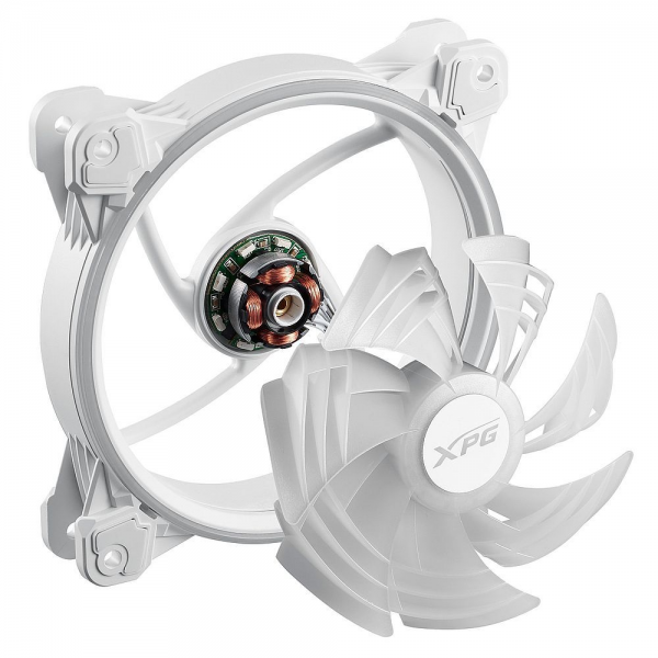 Вентилятор XPG HURRICANE 120 ARGB PWM, белый