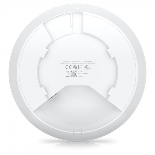 Точка доступа Wi-Fi Ubiquiti UniFi 6+ AP , 1 порт GbE RJ45, диапазоны 2,4 и 5 ГГц, 802.11a/b/g/n/ac/ax