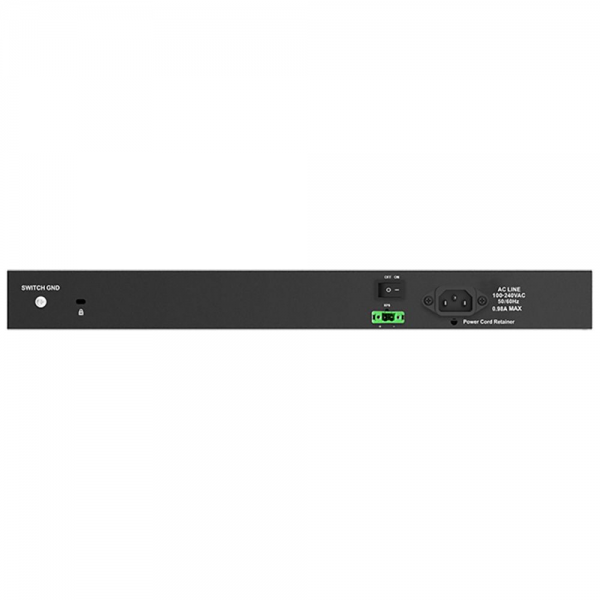 Коммутатор D-Link DGS-1210-28XS/ME/B2A Управляемый L2 коммутатор с 24 портами 100/1000Base-X SFP и 4 портами 10GBase-X SFP+