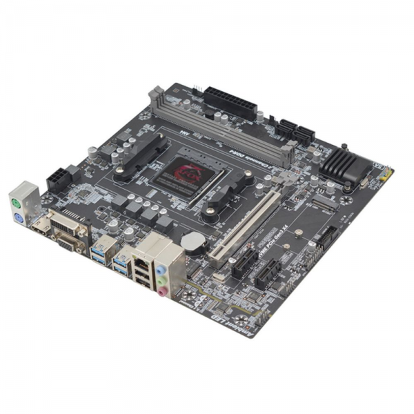 Материнская плата Afox B450D4-MA-V4 AM4 mATX 2хDDR4 PCIEx16 2xPCIEx1 M.2 HDMI VGA
