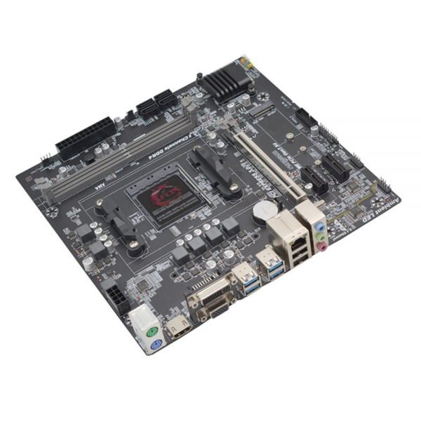 Материнская плата Afox B450D4-MA-V4 AM4 mATX 2хDDR4 PCIEx16 2xPCIEx1 M.2 HDMI VGA