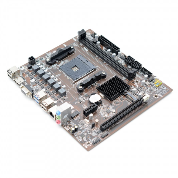 Материнская плата Afox B450D4-MA-V4 AM4 mATX 2хDDR4 PCIEx16 2xPCIEx1 M.2 HDMI VGA