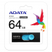 USB накопитель ADATA 64GB USB2.0 AUV220-64G-RBKBL Black/blue