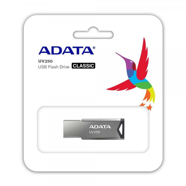 USB накопитель ADATA 32GB USB2.0 AUV250-32G-RBK Grey