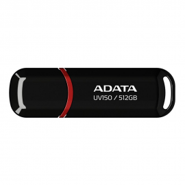 USB накопитель ADATA 512GB USB 3.2 Gen1 AUV150-512G-RBK black, Performance (Max.): Up to 100MB/s read