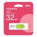 USB накопитель ADATA 32GB USB 3.2 Gen1 AUV320-32G-RWHGN White/Green
