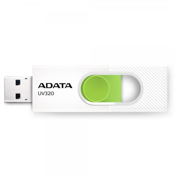 USB накопитель ADATA 512GB USB 3.2 Gen1 AUV320-512G-RWHGN White/Green