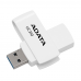 USB накопитель ADATA 64GB USB 3.2 Gen1 UC310-64G-RWH White