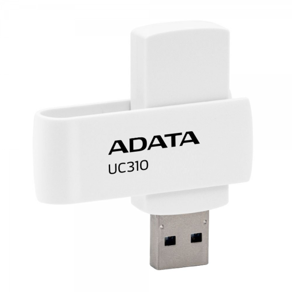 USB накопитель ADATA 128GB USB 3.2 Gen1 UC310-128G-RWH White