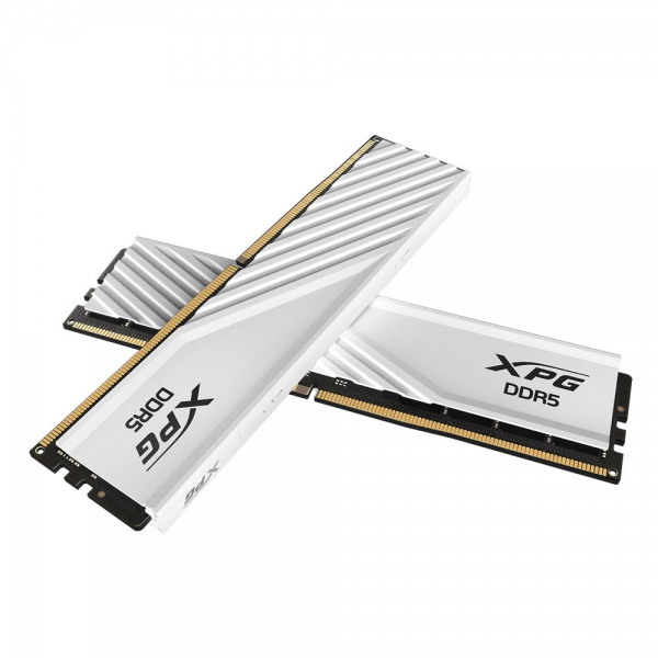 Модуль памяти ADATA 32GB DDR5 5600 DIMM XPG Lancer Blade 2*16, 1.1V, CL46-45-45, On-Die ECC, Power Management IC, white