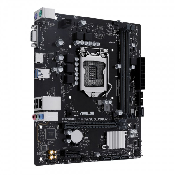 Материнская плата ASUS PRIME H510M-R R2.0-SI LGA1200 mATX 2xDDR4 PCIEx16 PCIEx1 HDMI VGA GLAN