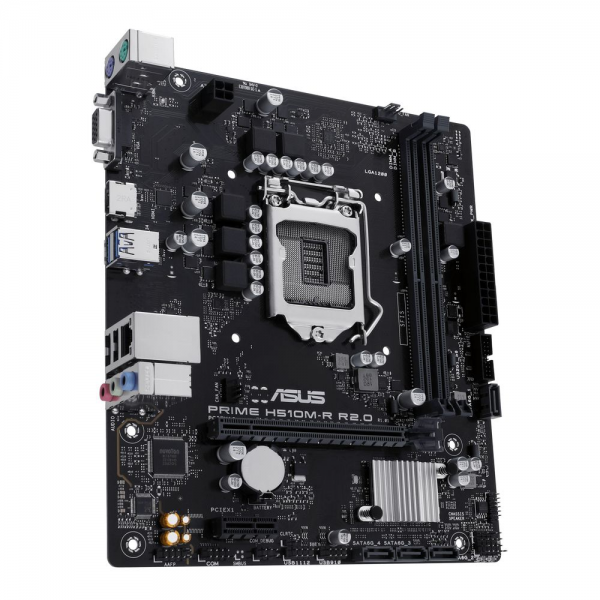 Материнская плата ASUS PRIME H510M-R R2.0-SI LGA1200 mATX 2xDDR4 PCIEx16 PCIEx1 HDMI VGA GLAN