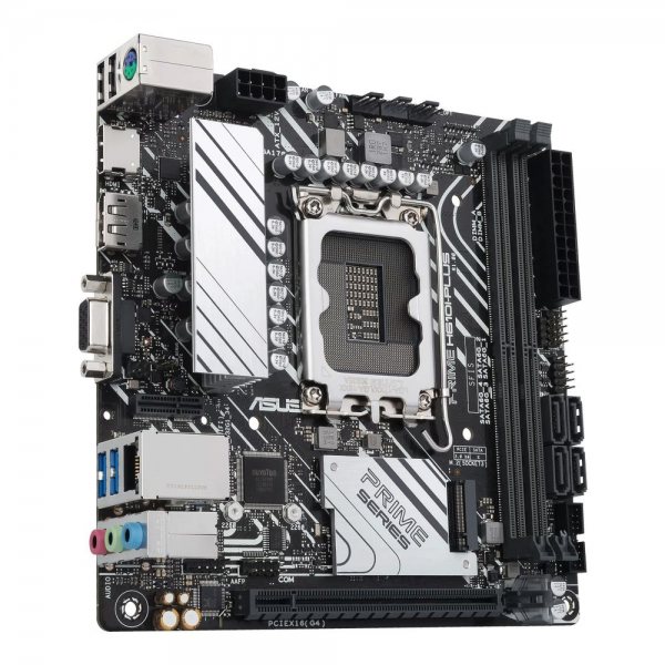 Материнская плата ASUS PRIME H610I-PLUS-CSM LGA1700 mini-ITX 2xDDR5 PCIEx16 M.2 DP HDMI VGA GLAN