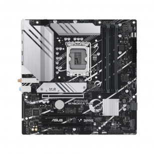 Материнская плата ASUS PRIME B760M-A WIFI LGA1700 mATX 4xDDR5 3xPCIEx16 2xM.2 DP 2хHDMI 2.5GLAN Wi-Fi 6