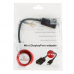 Переходник Cablexpert miniDisplayPort - DisplayPort, Cablexpert A-mDPM-DPF-001 20M/20F, длина 16см, черный, пакет
