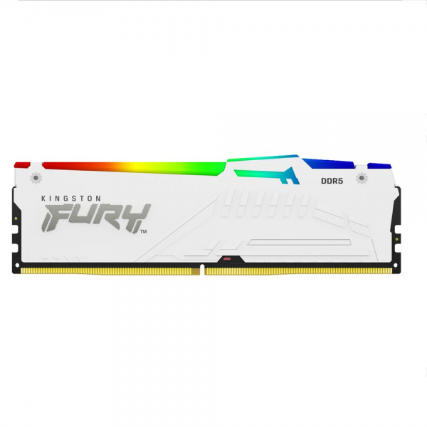Модуль памяти Kingston 32GB DDR5 6000MHz DIMM FURY Beast White EXPO RGB CL36